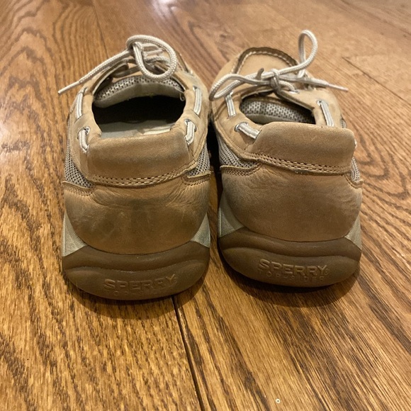 Sperry boat shoes Tan Leather Size 10 - Picture 2 of 5